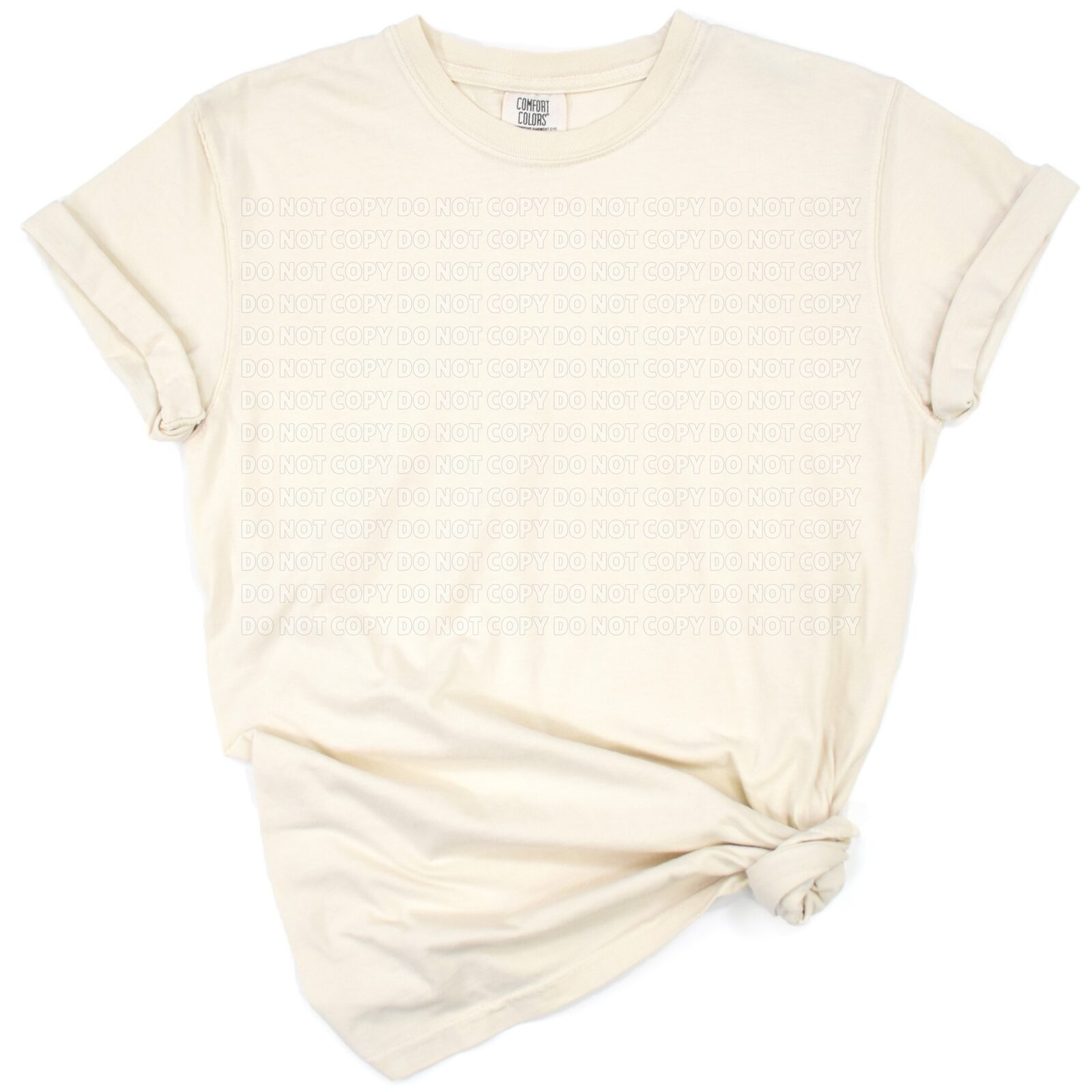 Three crosses standing on a hill in a boy's faux applique style with uplifting details.