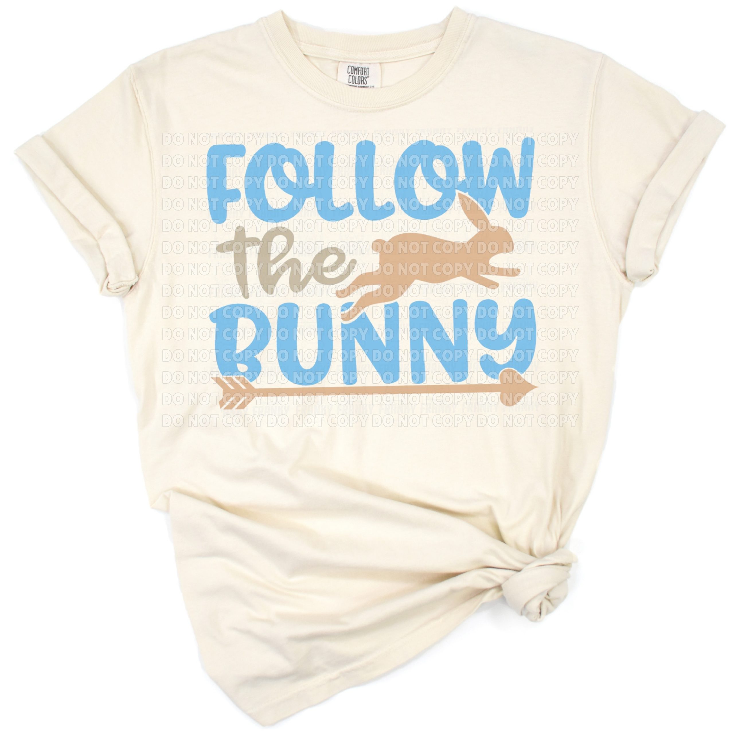 A cute silhouette of an Easter bunny in a playful pose.