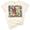 A western-style crawfish with corn and sunflower artwork in bold typography.