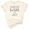 Retro style illustration with a fun motherhood phrase and carseat motif.