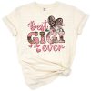 Retro western style artwork with 'Best Gigi Ever' text and floral accents for Mother's Day.
