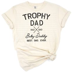 Retro Father's Day design with a cheerful message for dads