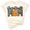 A stylish black basketball mom graphic with sporty accents.