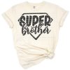 A playful cartoon of a boy dressed as a superhero with a cheerful expression.