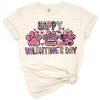 A cute Valentine’s Day paw print with hearts in a playful, pet-inspired style.