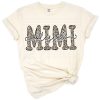 Leopard print Blessed Mimi design with bold boho style and animal print accents.