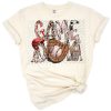 Playful baseball with text and sports-themed accents for moms and kids.