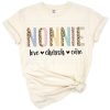 Leopard print Nonnie text with an animal pattern and playful style.