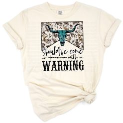 A rustic country western design featuring a cow skull and cowhide pattern.