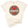 Retro style leopard crawfish with bold colors in a boho grunge look.