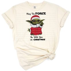 A retro grunge style Christmas holiday quote with festive elements and a playful seasonal mood.