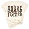 Personalized western marquee letters in a vintage font with a retro design.