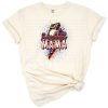 Retro cheetah leopard baseball mama graphic with baseball and animal print style.