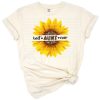 A leopard print and sunflower graphic with decorative aunt lettering.