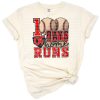 A playful baseball design featuring bats, baseballs, and 100th day of school celebration elements.