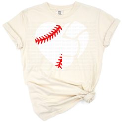 A monogram design featuring baseball and volleyball elements for sports-themed shirts.