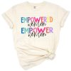A colorful and vibrant illustration showing diverse empowered women together in a bold artistic style.