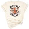 A retro vintage tiger illustration with bold styling and an eye-catching look.