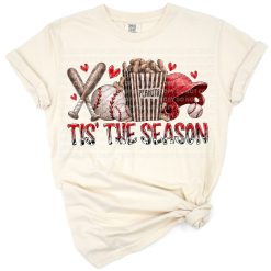 A playful baseball-themed design with decorative text, a baseball, and stylish accents celebrating motherhood.