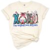 Playful XOXO love letters with decorative hearts in a cheerful style.