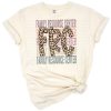Stacked cheetah and leopard family resource lettering in animal print style.