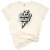 Retro style artwork with cheetah leopard print and soccer elements for a fun sister theme.