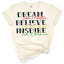 Colorful artwork featuring Black leaders and inspirational motifs celebrating Juneteenth and Black History.