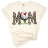 Illustration of a golf mom design with leopard print and sporty accents.