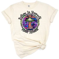 A stylized western-inspired design featuring a nurse hat and medical assistant elements.