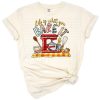 A playful retro style kitchen illustration with the phrase Life Is What You Bake It and baking elements.