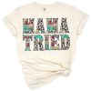 A western leopard print mama tried design with bold text and rustic country details.