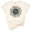 A cheerful sunflower-centered design with Easter and religious elements blended in a bright floral arrangement.