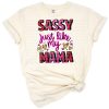 Playful girly lettering with a sassy style perfect for toddlers and little girls.