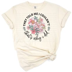 Grunge style text design with a bold motivational quote.