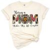 A hand drawn western-inspired mom design with a heartfelt motherhood phrase.