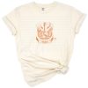 A retro vintage style eagle with pink groovy accents in a rock and roll U.S. tour theme.