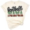 A playful design with the word Nana in bold football field lettering and sporty accents.