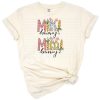 Pastel cartoon bunnies with playful lettering for mama, nana, and mimi in a cheerful Easter theme.