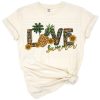 A vibrant pineapple surrounded by sunflowers and love-themed summer elements.