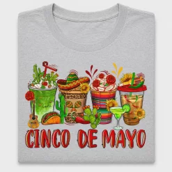Cinco De Mayo Coffee Cups DTF Transfer