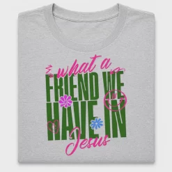 Retro What A Friend In Jesus DTF Transfer