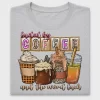 Fueled By Coffee DTF Transfer Design