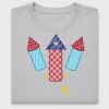 Patriotic Firecracker Trio DTF Transfer