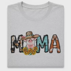 Western Mama Pig DTF Transfer