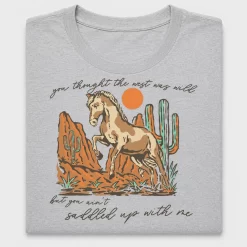 Retro Western Horse DTF Transfer