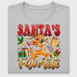 Santa's Favorite Reindeer DTF Transfer