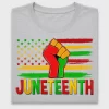 Juneteenth Fist Flag DTF Transfer