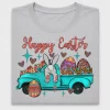 Easter Bunny Truck DTF Transfer