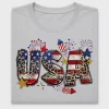 USA Fourth of July DTF Transfer