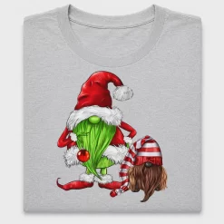 Christmas Gnome Dog DTF Transfer
